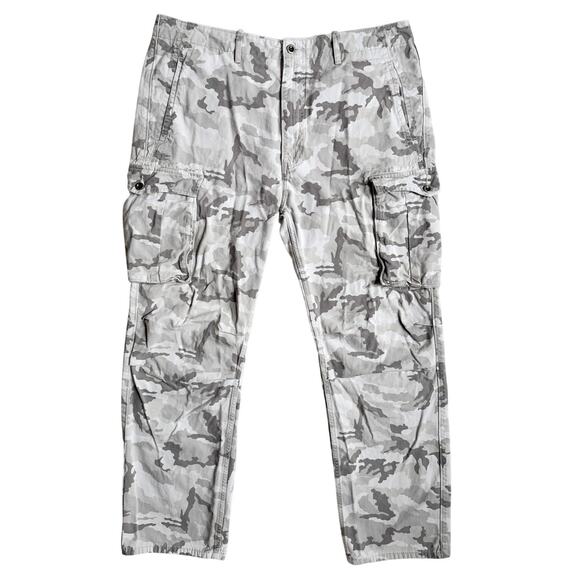 Levi's Other - Levi's Mens Cargo Pants White Camo Military Utility White Tab Pockets Reinforced
